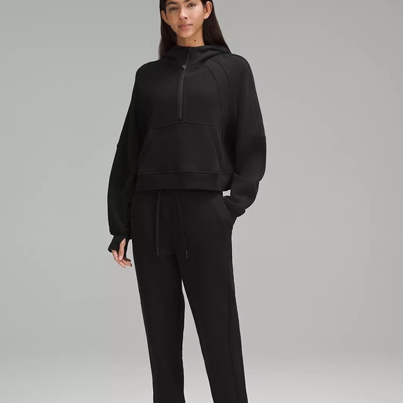 Lululemon scuba oversized sweatshirt pullover zip up black - Picture 2 of 2